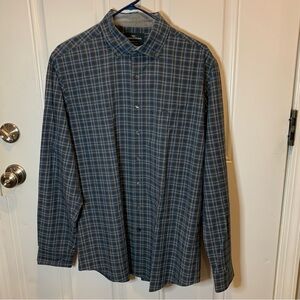 RODD & GUNN Lawrence Sports Fit Shirt Gingham Plaid Check Long Sl Button $178.00